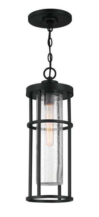 Encompass 1 Light Outdoor Pendant in Midnight Exterior Craftmade