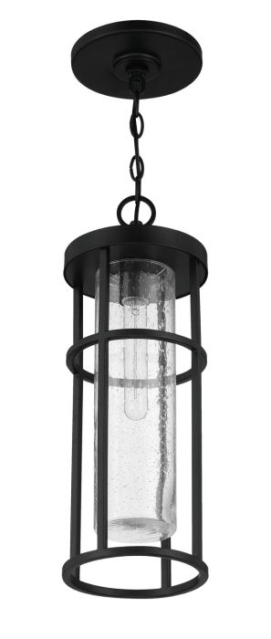 Encompass 1 Light Outdoor Pendant in Midnight Exterior Craftmade