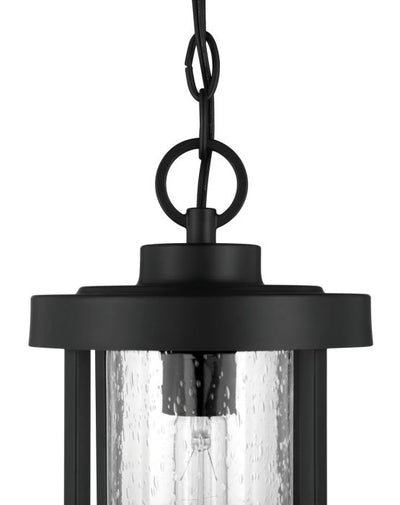 Encompass 1 Light Outdoor Pendant in Midnight Exterior Craftmade