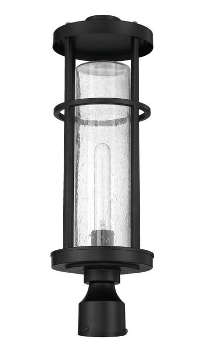 Encompass 1 Light Outdoor Post Mount in Midnight