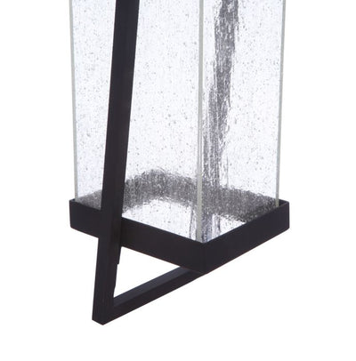 Bryce 1 Light Medium Outdoor LED Wall Lantern in Midnight Exterior Craftmade