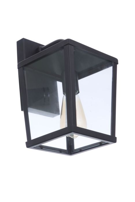 Olsen 1 Light Small Outdoor Wall Lantern in Midnight Exterior Craftmade