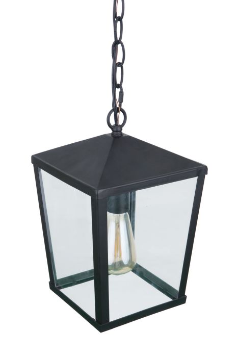 Olsen 1 Light Medium Outdoor Pendant in Midnight Exterior Craftmade