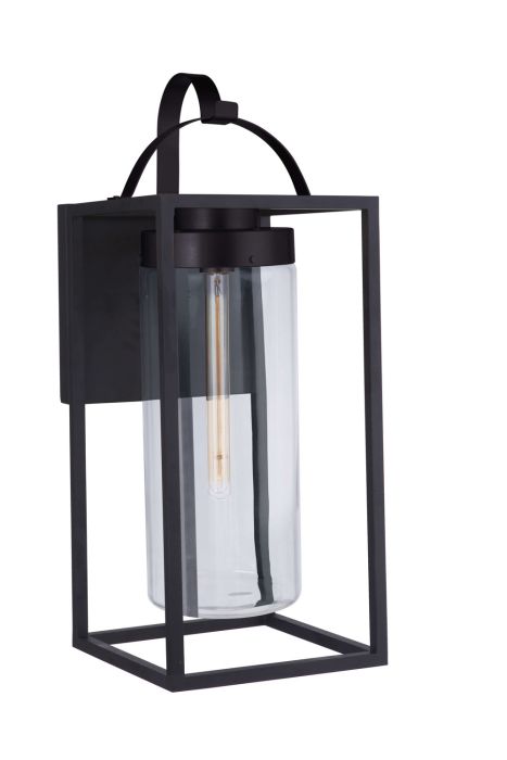 Neo 1 Light Extra Large Outdoor Wall Lantern in Midnight Exterior Craftmade