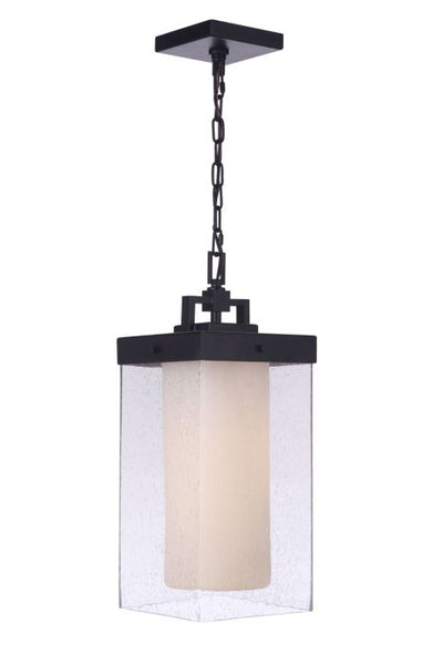 Hayner 1 Light Outdoor Pendant in Midnight Exterior Craftmade