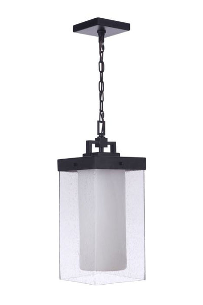 Hayner 1 Light Outdoor Pendant in Midnight Exterior Craftmade