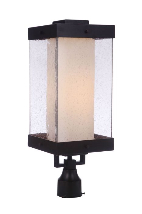 Hayner 1 Light Outdoor Post Mount in Midnight Post Craftmade