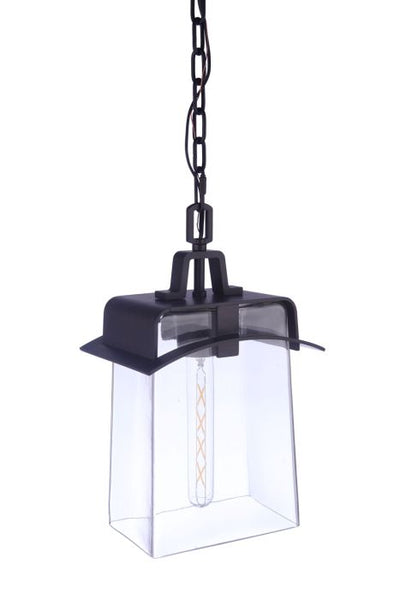 Smithy 1 Light Outdoor Pendant in Age Bronze Brushed Exterior Craftmade