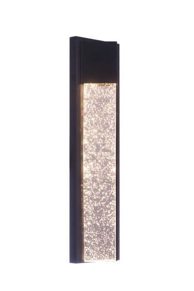 Tony Medium Outdoor LED Pocket Sconce in Midnight Exterior Craftmade