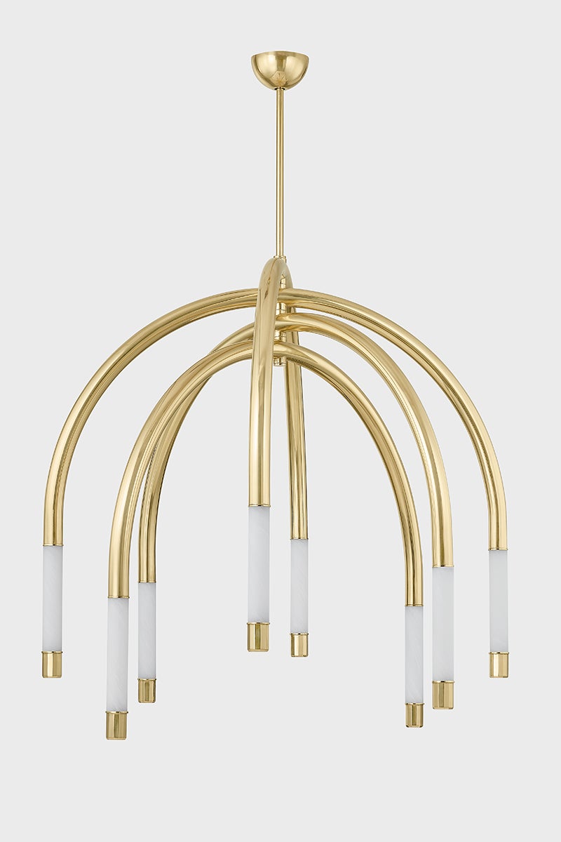 Zeme Chandelier Chandelier Corbett Lighting