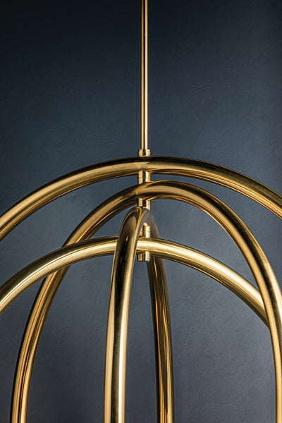 Zeme Chandelier Chandelier Corbett Lighting