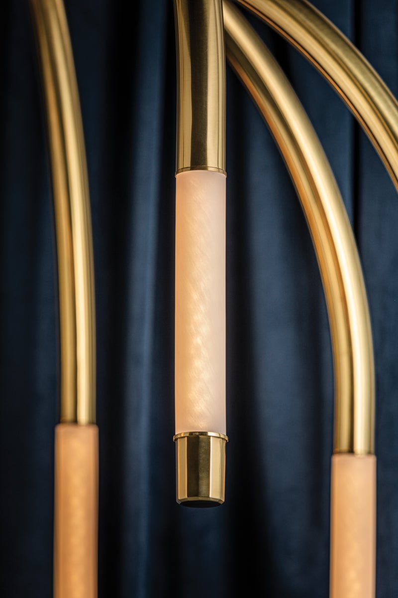 Zeme Chandelier Chandelier Corbett Lighting