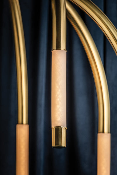 Zeme Chandelier Chandelier Corbett Lighting