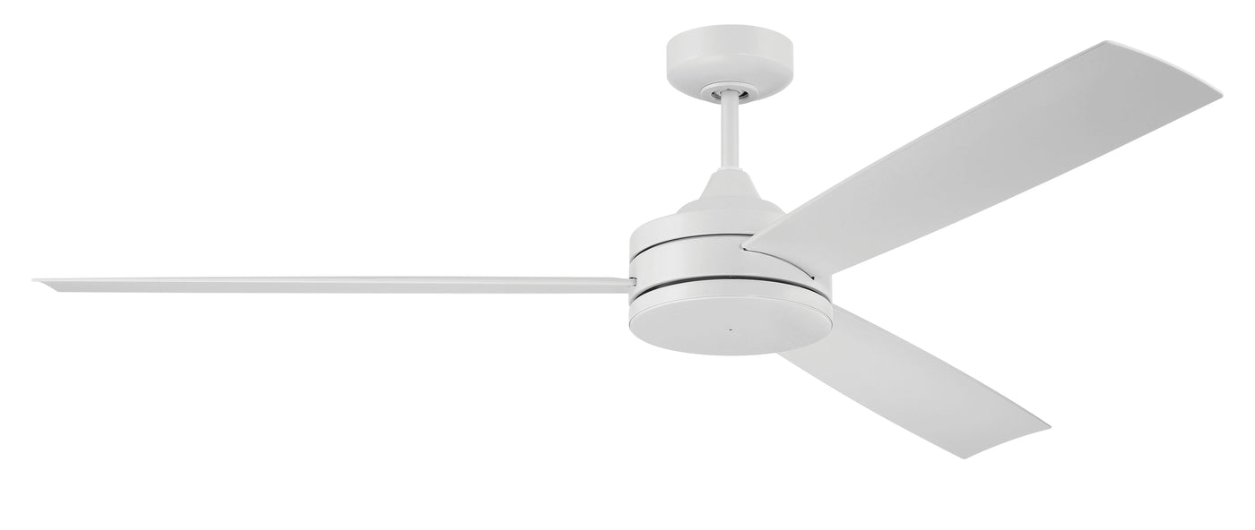 62" Inspo Indoor/Outdoor in White w/ White Blades Ceiling Fan CRAFTMADE