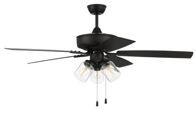 52" Outdoor Pro Plus 104 in Flat Black  w/ Flat Black Blades Ceiling Fan CRAFTMADE