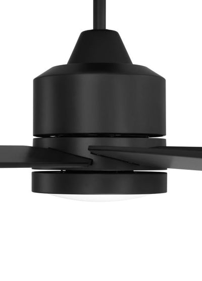 60" Champion Indoor/Outdoor (Damp) in Flat Black w/ Flat Black Blades Ceiling Fan CRAFTMADE