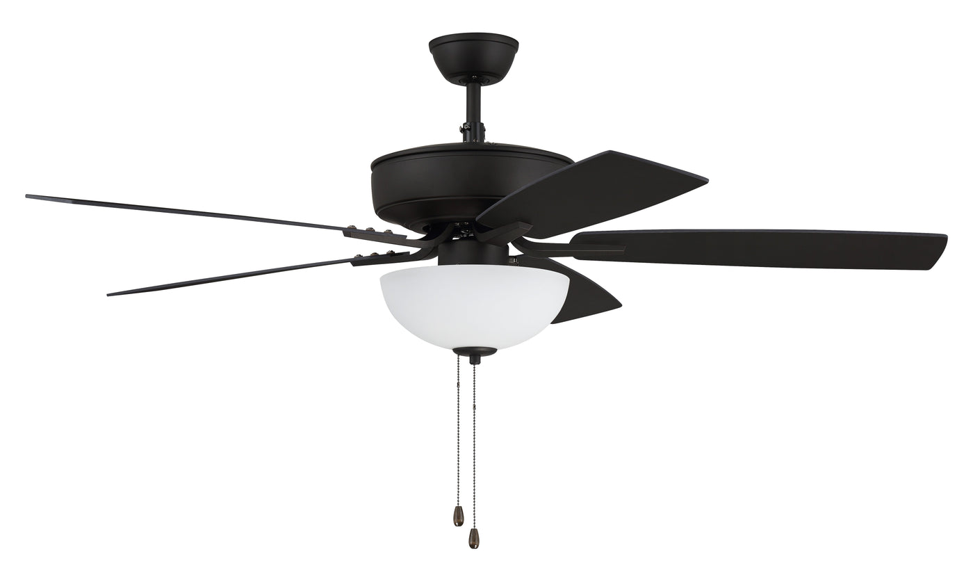 52" Pro Plus 211 in Espresso w/ Espresso/Walnut Blades Ceiling Fan CRAFTMADE