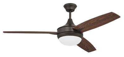 52" Targas in Espresso w/ Mahogany/Teak Blades Ceiling Fan CRAFTMADE