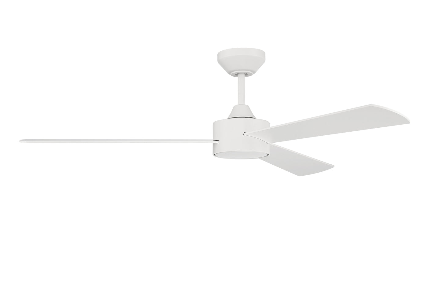 52" Provision Indoor/Outdoor (Damp) in Matte White w/ White Blades Ceiling Fan CRAFTMADE