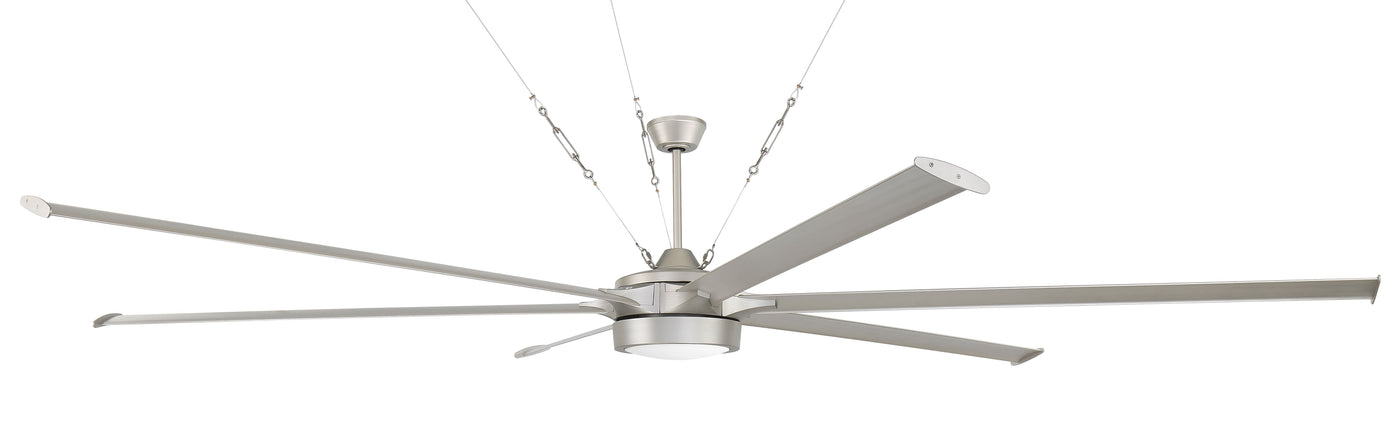 120" Prost in Painted Nickel w/ Painted Nickel Blades Ceiling Fan CRAFTMADE