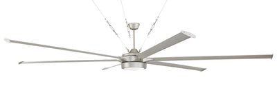 120" Prost in Painted Nickel w/ Painted Nickel Blades Ceiling Fan CRAFTMADE