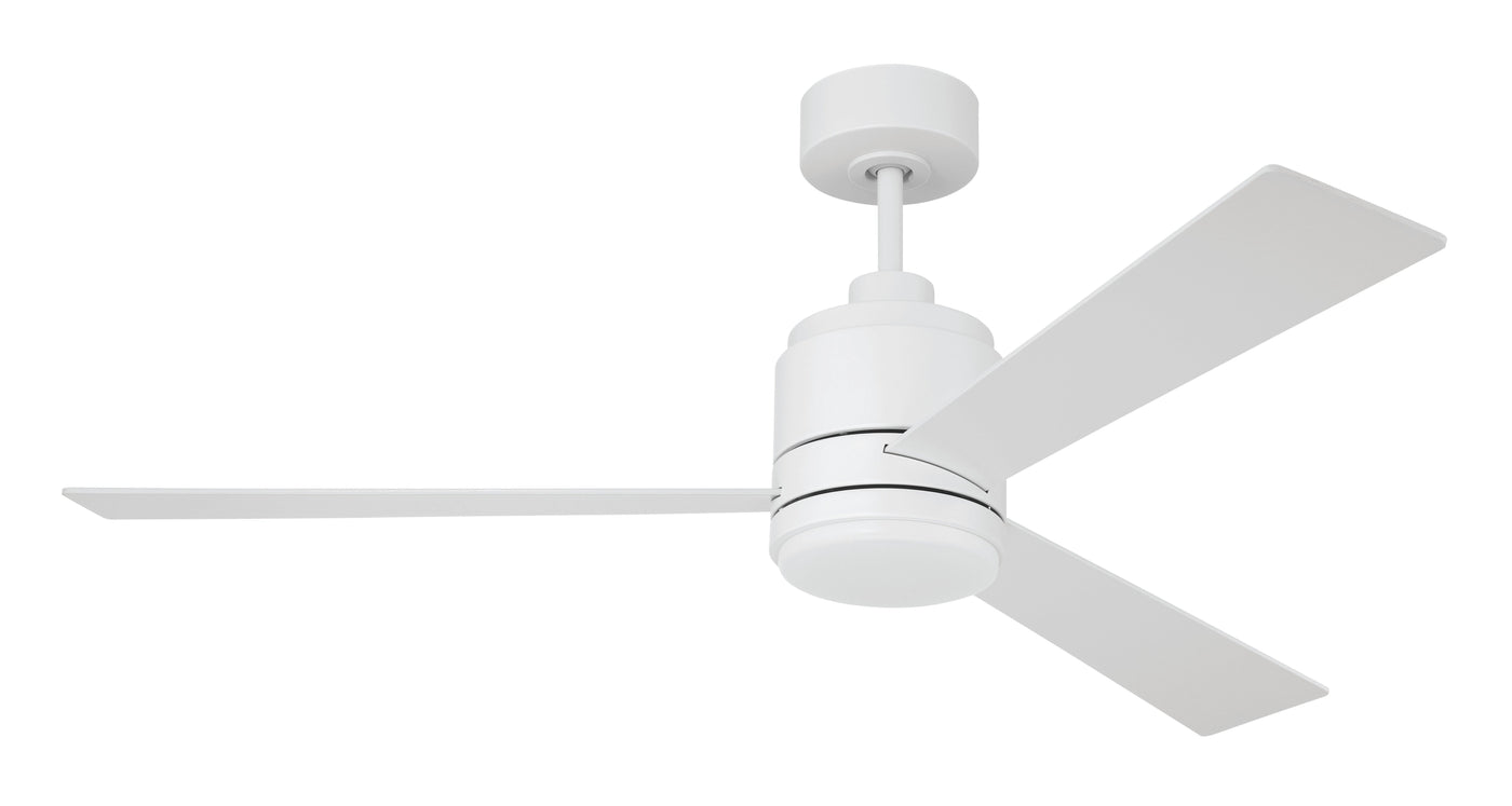 52" McCoy in White w/ White Blades Ceiling Fan CRAFTMADE