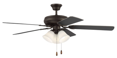 52" Decorator's Choice 3 Light in Espresso w/ Walnut/Espresso Blades Ceiling Fan CRAFTMADE