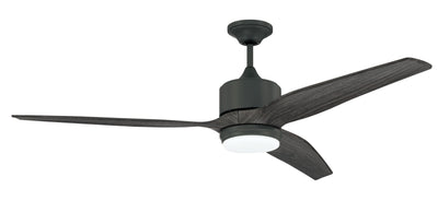 60" Mobi Indoor/Outdoor (Wet) in Aged Galvanized w/ Greywood Blades Ceiling Fan CRAFTMADE