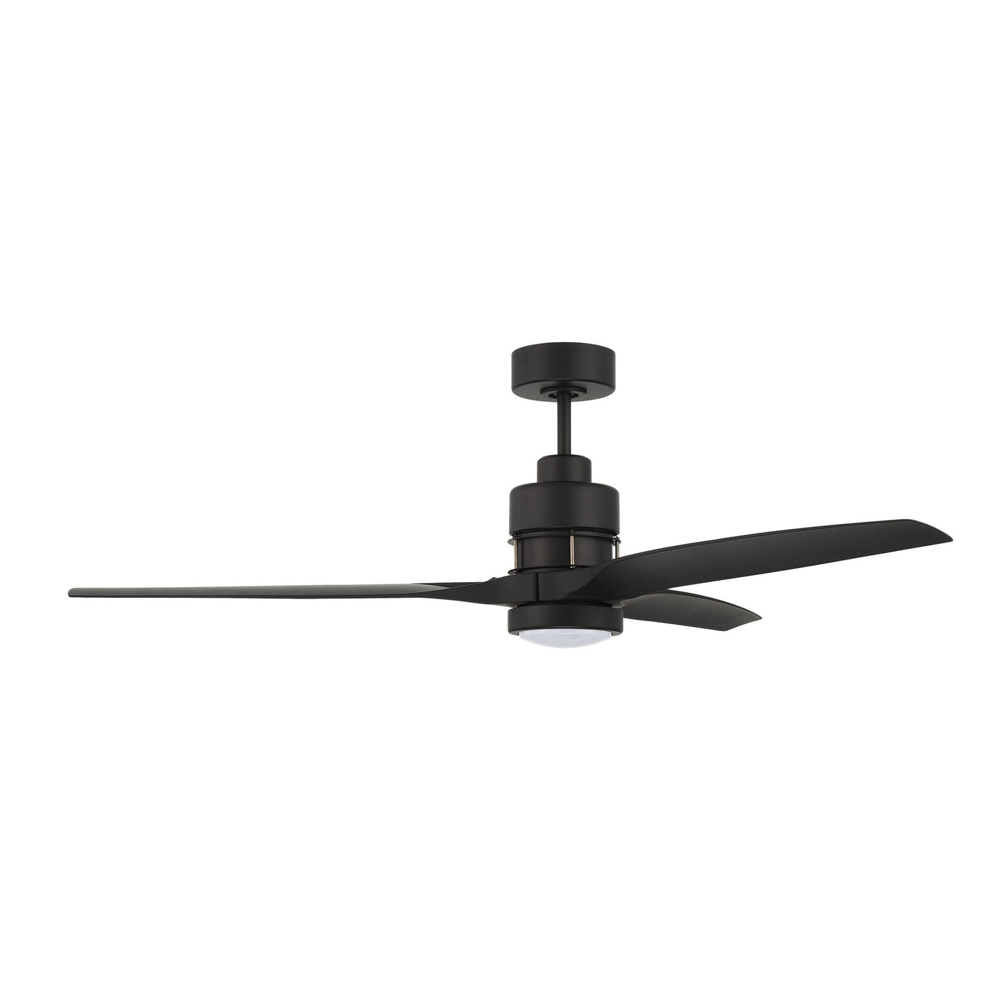 60" Sonnet WiFi in Flat Black  w/ Flat Black Blades Ceiling Fan CRAFTMADE