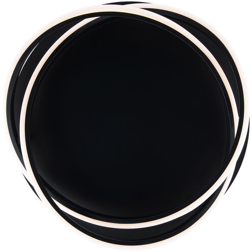 Veloce Flush Mount Ceiling Light 1 Light 18 inch Black Flush Mount Modern Forms