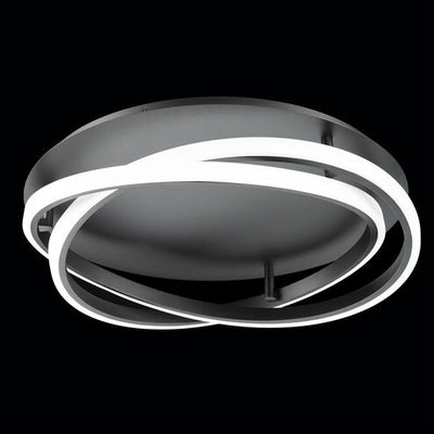 Veloce Flush Mount Ceiling Light 1 Light 18 inch Black Flush Mount Modern Forms