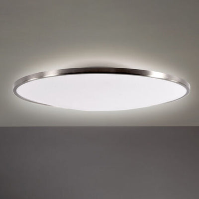 Puck Mount Ceiling Light in 16in LED 17 inch Brushed Nickel Flush Flush Mount Modern Forms