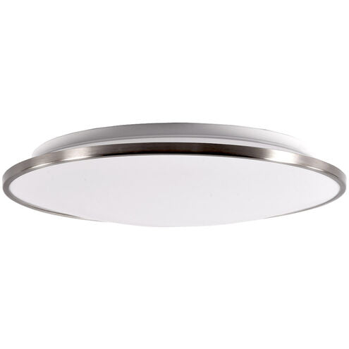 Puck Mount Ceiling Light in 16in LED 17 inch Brushed Nickel Flush Flush Mount Modern Forms