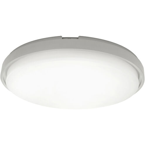 Zenith LED 15 inch Titanium Flush Mount Ceiling Light in 2700K, Has EM Backup Battery Flush Mount Modern Forms
