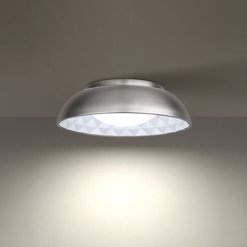 Prisma Flush Mount Ceiling Light LED 18 inch Brushed Nickel Flush Mount Modern Forms