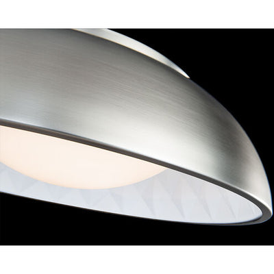 Prisma Flush Mount Ceiling Light LED 18 inch Brushed Nickel Flush Mount Modern Forms