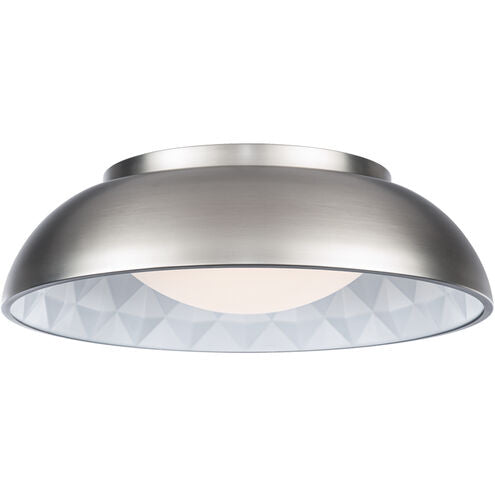 Prisma Flush Mount Ceiling Light LED 18 inch Brushed Nickel Flush Mount Modern Forms