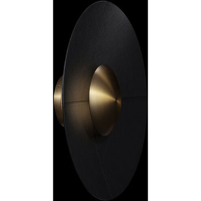 Brody 1 Light 22 inch Black with Aged Brass Semi-Flush Mount Ceiling Light Semi Flush Modern Forms