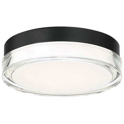 Pi LED Black Flush Mount Ceiling Light 3500K 9in Flush Mount Modern Forms