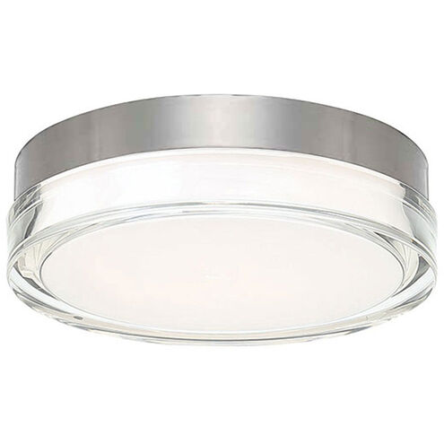 Pi LED Stainless Steel Flush Mount Ceiling Light 3500K 9in Flush Mount Modern Forms