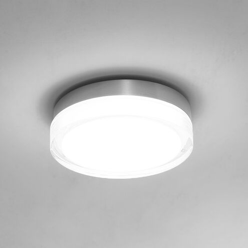 Pi LED Stainless Steel Flush Mount Ceiling Light 3500K 9in Flush Mount Modern Forms