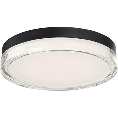 Pi LED Black Flush Mount Ceiling Light 3500K 12in Flush Mount Modern Forms