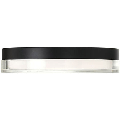Pi LED Black Flush Mount Ceiling Light 3500K 12in Flush Mount Modern Forms