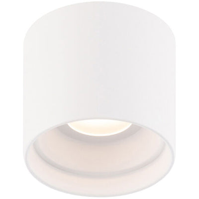 Squat 1 Light 5 inch White Outdoor Flush Mount Exterior Modern Forms