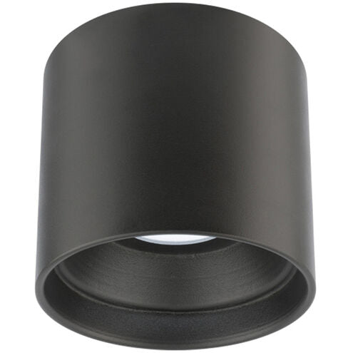 Squat Outdoor Flush Mount 1 Light 5 inch Black Exterior Modern Forms