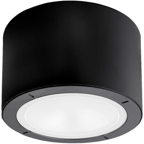 Vessel Flush Mount Ceiling Light in 4000K LED 6 inch Black Flush Mount Modern Forms