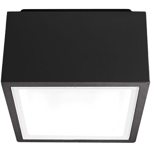 Bloc LED Flush Mount Ceiling Light 2700K 6 inch Black Flush Mount Modern Forms