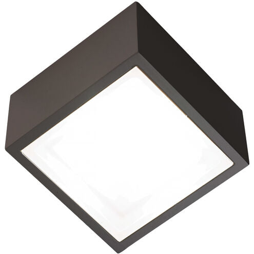 Bloc Flush Mount Ceiling Light in 2700K LED 6 inch Bronze Flush Mount Modern Forms