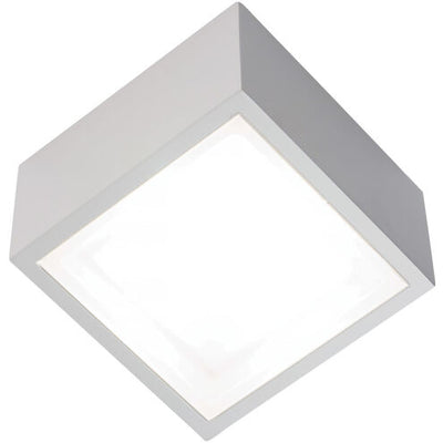 Bloc LED Flush Mount Ceiling Light 3000K 6 inch White Flush Mount Modern Forms