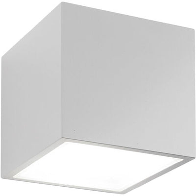 Bloc Flush Mount Ceiling Light in 2700K LED 6 inch Bronze Flush Mount Modern Forms